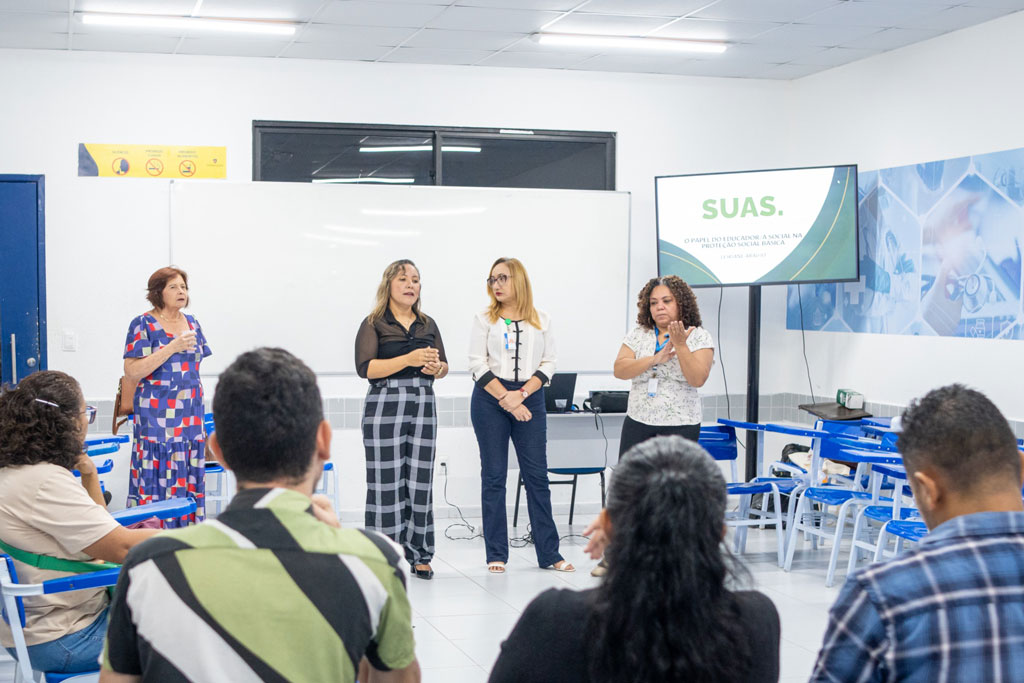 No momento, você está visualizando Sasc capacita educadores sociais das unidades socioassistenciais de Maracanaú