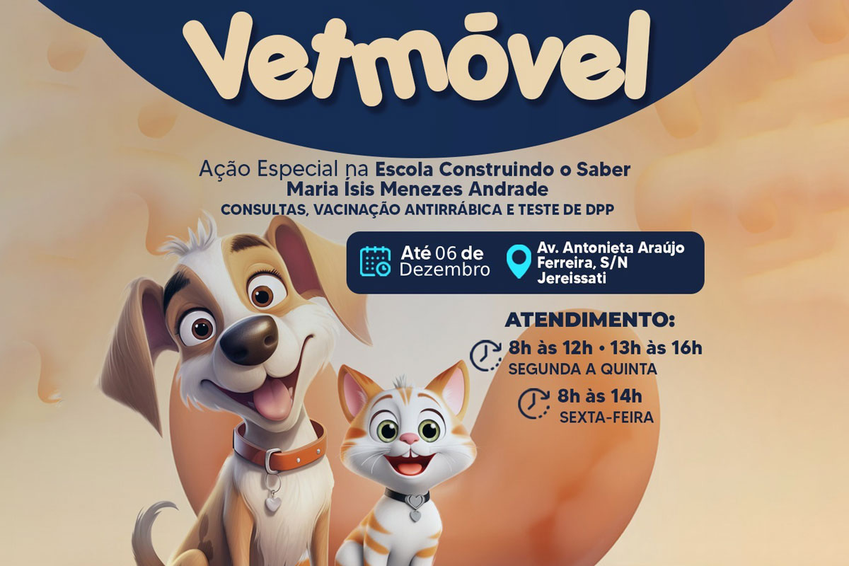 No momento, você está visualizando VetMóvel continua com atendimento veterinário gratuito no Jereissati