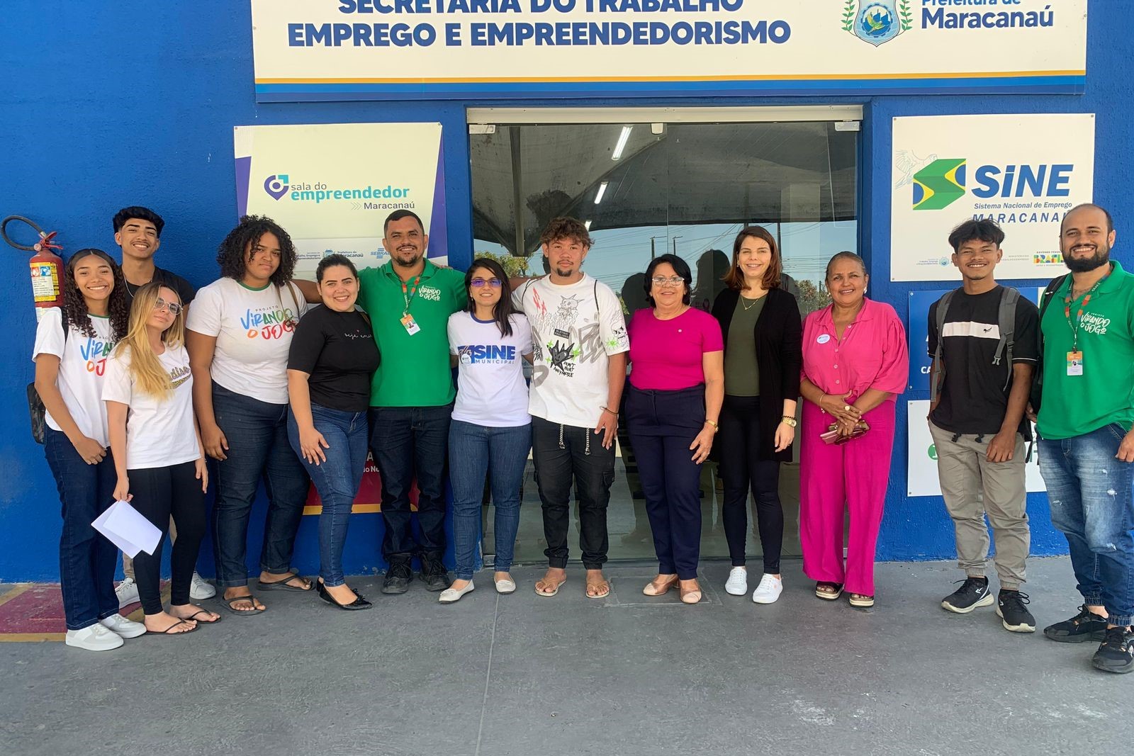 No momento, você está visualizando SINE Municipal e Projeto Virando o Jogo preparam jovens de Maracanaú para o primeiro emprego